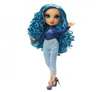 Rainbow High Style Icons Skyler - 28cm Fashion Doll with Long Brushable Hair, Comes with a Second Outfit, Matching, and a Second Pair of Shoes, Flexible with 13 Points of Articulation