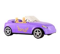 MGA’s Dream Ella Car Cruiser - Toy for Kids - Convertible Car - Fits Two 29cm Fashion Dolls - Includes Seatbelts, Mirrors & Moving Wheels - For Toddlers Ages 3 Years Plus, Purple