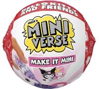 MGA’s Miniverse Make It Mini Hello Kitty and Friends Series 2 - Includes 1 Set, Blind Packaging, 12 Sets to Collect, Sanrio Items, DIY, For Collectors & Children Ages 8+, NOT EDIBLE
