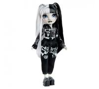 Rainbow High Shadow High Girl's Night - Heather Grayson - Greyscale 28cm Fashion Doll, Black and White Hair & Outfit with Accessories and Comb - For Collectors & Children Ages 6+