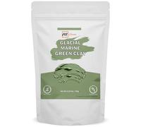 mGanna 100% Natural Glacial Marine Green Clay 100 GMS / 0.22 LBS for Facial Masks, Creams, Body Wraps, Soft Peels and Scrubs and Soap Making