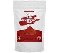 mGanna 100% Natural Moroccan Red Clay Powder 0.22 lbs/ 100 g for Skin firming, Hair Masks, Scrubs, Creams and Soap Making