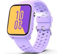 Mgaolo Kids Smart Watch 1.85" Upgrade - Fitness Tracker with Heart Rate Sleep Monitor, 100+ Sports Modes, 12 Puzzle Games, Activity Tracker for Boys Girls Outdoor Fun (Purple)
