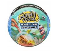 MGA MINIVERSE Make It Mini Dinosaurs Jurassic World - Includes 1 Baby Dinosaur Replica, DIY, For Collectors & Children Ages 8+, NOT EDIBLE