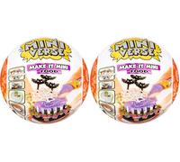 MGA's Miniverse Make It Mini Food Halloween Series 2 - Beetlejuice Beetlejuice Mini Diner Collectibles, Blind Packaging, DIY Replica, Resin Play, For Collectors & Kids Ages 8+, NOT EDIBLE (Pack of 2)