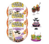 MGA's Miniverse Make It Mini Food Spooky Treats Series 2 Mini Collectibles 3 Pack - Seasonal, Blind Packaging, DIY, Resin, Replica Food, NOT Edible, Collectors, 8+