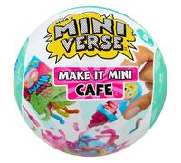 MGA’s Miniverse Make It Mini Cafe Series 5 - Includes 1 Ball, Collect All 8, Mini Collectibles, Blind Packaging, DIY, Resin Play, Replica Food, For Collectors & Children Ages 8+, NOT EDIBLE