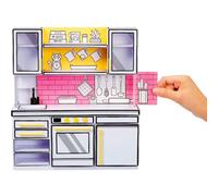 MGA's Miniverse Make It Mini Kitchen - DIY Kitchen Playset with UV Light, Mystery Recipe, Resin Play, and Exclusive Mini Oven Mitts - Not Edible - Requires Batteries - Suitable for Kids Ages 8+