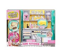 Make It Mini Kitchen - DIY Kitchen Playset with UV Light, Mystery Recipe, Resin Play, and Exclusive Mini Oven Mitts - Not Edible - Requires Batteries