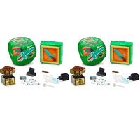 MGA's Miniverse Make It Mini Minecraft - Mini Collectables, Mystery Blind Packaging, DIY Resin Play, 12 Collectables, NOT Edible - for Collectors, Ages 8+ Years (Pack of 2)