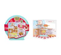 MGA's Miniverse Make It Mini Spaces Pizza Shop - Includes 1 Pack, Building Set, DIY, Crafts, For Collectors & Children Ages 8+, NOT EDIBLE