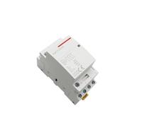 MGAZHGZKD 1PCS 4P 16-25A AC 220V 230V 50/60Hz Rail Home Modular Contactor Switch Controller 4NO 4NC 2NO 2NC Smart Hotel(20a-4no)