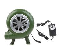MGBISYI Electric Blower Fan BBQ Fan 100v 220v Suitable For Barbecue Mini Blacksmith Forges Blower With Speed Adapter AC100-240V, Mini Blacksmith Forges With Duct Portable (80W)