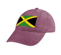 MGDIFYXAA Baseball Cap,Sports Running Flag Caps Hat,Breathable Folding Adjustable Jamaica Flag Sun Hats, Summer UV Protection Red Outdoor Hats for Hiking Walking Climbing