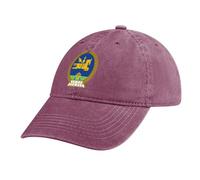 MGDIFYXAA Flag Baseball Cap for Men Women,Red Hats Unisex Adjustable Denim Cotton Vintage Mongolia Flag Trucker Hat Peak Cap Outdoor Golf Running Summer Sun Hat