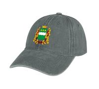 MGDIFYXAA Flag Baseball Caps Mens Women Gray Baseball Cap with Adjustable Buckle Sports Caps Denim Cotton Amurskaya Oblast Flag Cap for Running, Gym, Fashion, Office and Outdoor