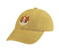 MGDIFYXAA Flag Baseball Caps Mens Women Yellow Baseball Cap with Adjustable Buckle Sports Caps Denim Cotton Monaco Flag Cap for Gym, Fashion, Office and Outdoor
