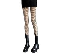 MGDIFYXAA Fleece Lined Leggings Women - 200G Women's Winter Thick Tights Fleece Lined Pantyhose Leggings Warm Pantyhouse Fake Translucent Thermal Fishnet Stockings Black B One Size