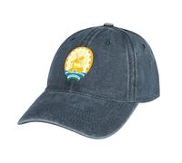 MGDIFYXAA Unisex Flag Baseball Cap Men Women Blue Washed Denim Cotton Adjustable Dad Hat - Republic of Bashkortostan Flag Sport Casual Sun Visor Hat for Running Climbing Hiking