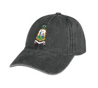 MGDIFYXAA Unisex Flag Denim Baseball Cap Hat,Black Sports Baseball Cap, Lightweight Foldable Outdoor Saint Vincent and The Grenadines Flag Sun Protection Hat, for Men and Women Running Hiking