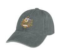 MGDIFYXAA Unisex Gray Baseball Cap, Adjustable Washed Flag Baseball Cap Cotton Outdoor Sports Hat Classic Casual Australia Flag Summer Sun Visor Hat for Men Women