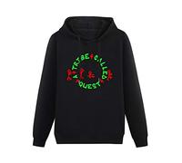 Mgdk A Tribe Called Quest Logo Hoodies Long Sleeve Pullover Loose Hoody Sweatershirt L Black