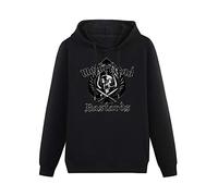 Mgdk Motorhead Bastards Hoodies Long Sleeve Pullover Loose Hoody Sweatershirt XL Black