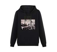 Mgdk Rush - Permanent Waves Hoodies Long Sleeve Pullover Loose Hoody Sweatershirt XL Black