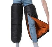 MGDQHT Winter Knee Protector Wheelchair Blanket 1 Pair, Warm Knee Leg Sleeve Motorcycle Pad Windproof Thermal,for Outdoor Sports Ski Snowboarding Cycling Arthritis(90-150kg)