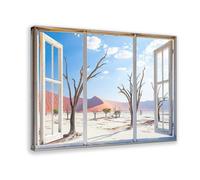 MGDUJGH Samsung Frame TV Art Dead Trees in The Death Valley Desert, Namibia Canvas Wall Art Posters And Prints Room Aesthetic Bedroom Office Decor 20x30inch(50x75cm)