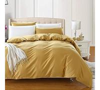 MGEMJMJ Egyptian Cotton Duvet Cover,Solid Color Luxury Skin-friendly Comforter Cover,Sateen Weave Silky Soft Breathable Quilt Cover(Size:160x210cm(63x83inch),Color:D)