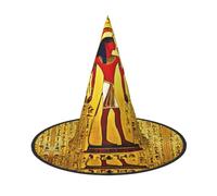 MGGAklp Ancient Egypt Tribe Series Print Party Hat Halloween Carnival Witches Hats For Themed Parties Holiday Decor