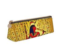 MGGAklp Ancient Egypt Tribe Series Print Pencil Case with Zipper Office Stationery Organizer and Travel for Women Men