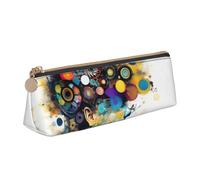 MGGAklp Artificial Intelligence Brain Print Pencil Case with Zipper Office Stationery Organizer and Travel for Women Men
