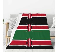 MGGAklp Flag Of Kenya Print Ultra-Soft Micro Fleece Blanket And Warm Blanket Bed Sofa Travel Camping