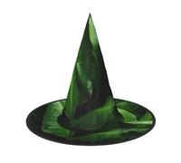 MGGAklp Fresh Banana Leaves Print Party Hat Halloween Carnival Witches Hats For Themed Parties Holiday Decor