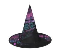 MGGAklp Hacker Era Print Party Hat Halloween Carnival Witches Hats For Themed Parties Holiday Decor