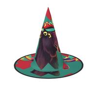 MGGAklp Moose Print Party Hat Halloween Carnival Witches Hats For Themed Parties Holiday Decor