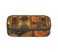 MGGAklp Native American Print Pencil Pouch Stationery with Zipper School Supplies for Girls Boys Office