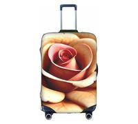 MGGAklp Rustic Rose Flower Print Washable Stretch Suitcase Protector Anti Scratch Travel Suitcase Cover for Adult
