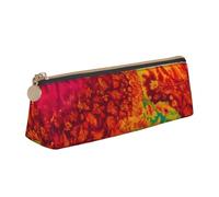 MGGAklp Tie Dye Hippies Print Pencil Case with Zipper Office Stationery Organizer and Travel for Women Men