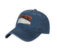 MGGAklp Violin Book Print Perfect for Sports and Outdoor Activities Adjustable Cap, Adult Unisex Navy Blue