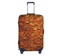 MGGAklp Wine Cork Print Washable Stretch Suitcase Protector Anti Scratch Travel Suitcase Cover for Adult