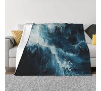 MGGAklp Within The Tides Print Lightweight Ultra-Soft Micro Fleece Blanket For Bed Couch Living Room