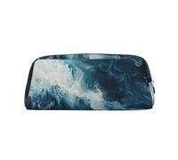MGGAklp Within The Tides Print Pencil Case Bag Spacious and Stylish Zipper Pencil Pouch for School Office Gift