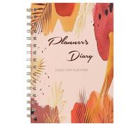 MGGAO Undated Monthly Budget Planner Book, Finance Planner, A5 Expense Tracker Spiral Notebook, to Manage Your Money Effectively, 100gsm Paper