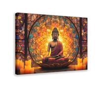 MGHDGD Buddhist Art, Housewarming Gifts (2) Canvas Poster Bedroom Decor Landscape Office Room Decor Gift 20x30inch(50x75cm)