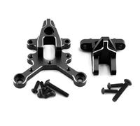 MGHGFYTAS Compatible With ARRMA 6s For KRATON For OUTCAST For TYPHON 1/8 RC Car Upgrade Parts DIY Front Rear Tie Rod Stabilizer Mount AR320195 RC Car Accessories(Black)