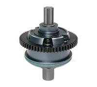 MGHGFYTAS Compatible With Arrma For Kraton For Outcast 4S V2 For BLX 1/8 1/10 Rc Car Upgrade Parts Accessories Metal Center Differential 57T RC Car Accessories(Grey)