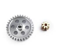 MGHGFYTAS Compatible With Axial For SCX24 90081 002 004 005 006 1/24 RC Crawler Transmission Gearbox Gears And Motor Gear Set 32T 8T RC Car Accessories